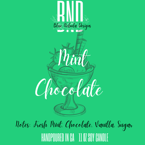 Mint Chocolate Soy Candle