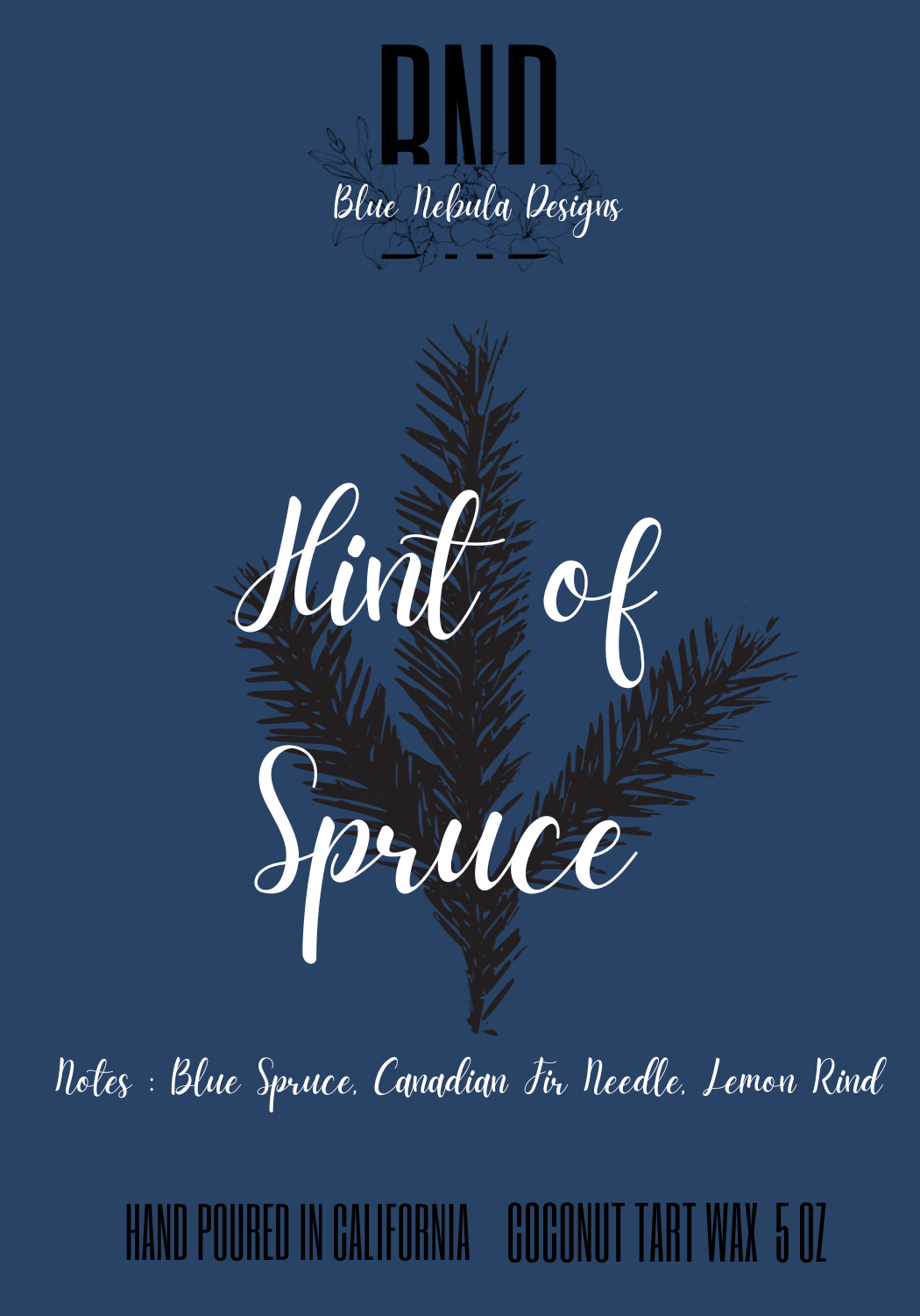 Hint of Spruce Clamshell