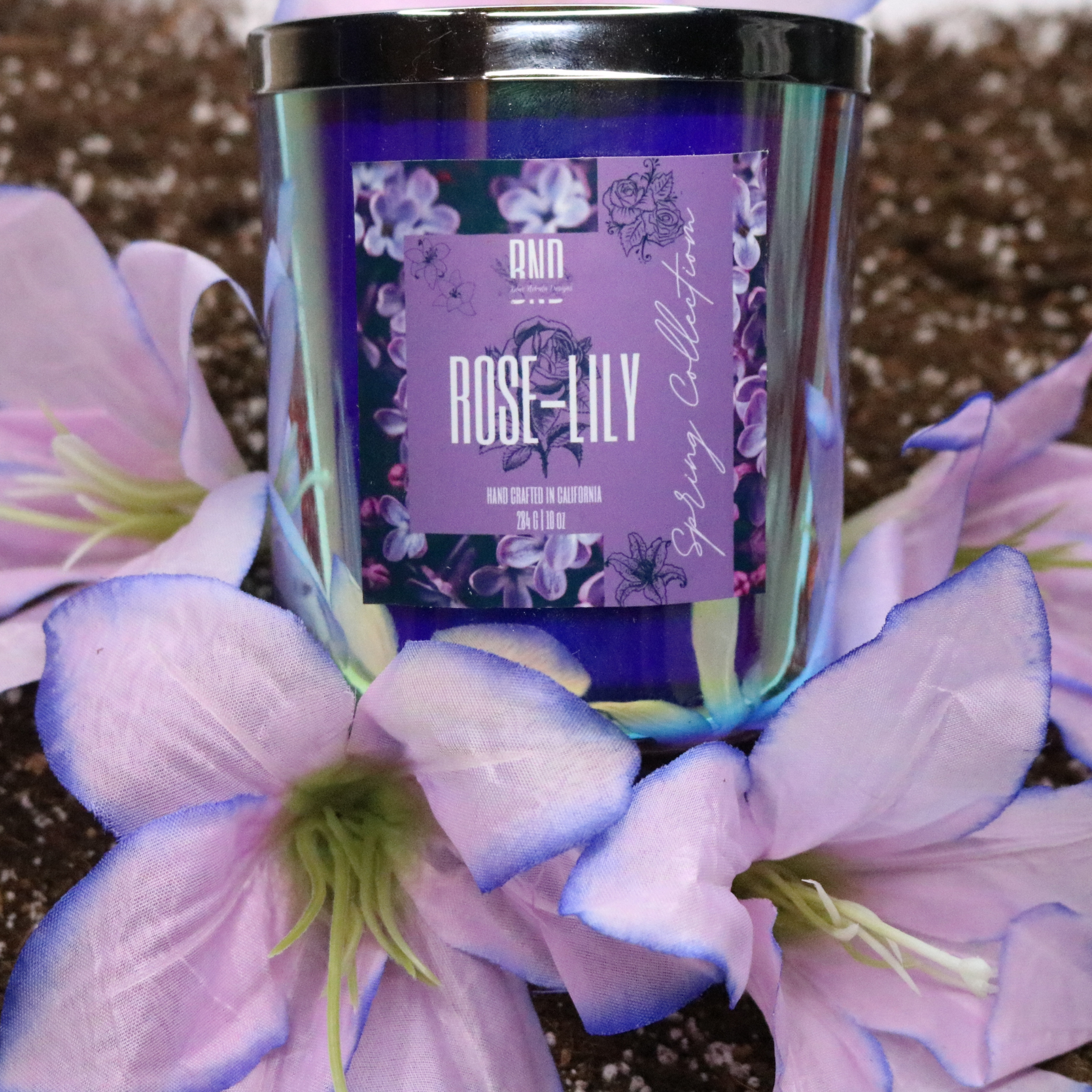 Rose-Lily Soy Candle